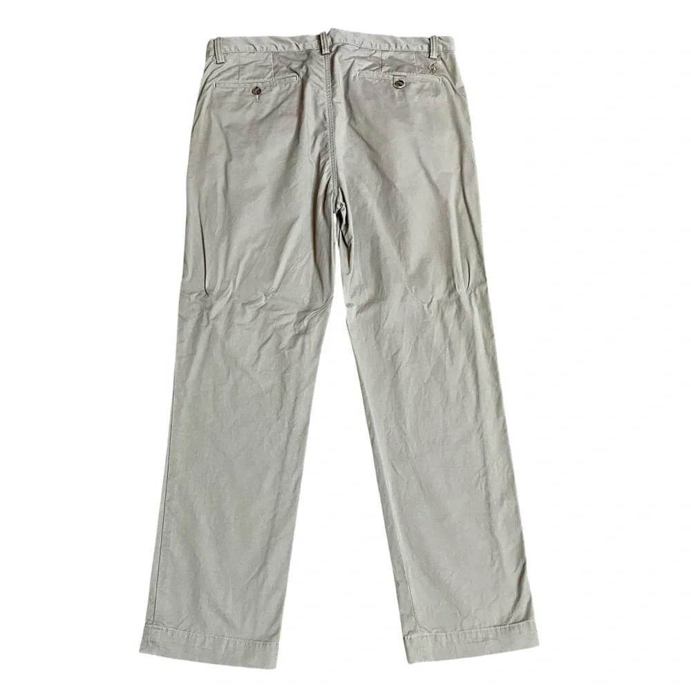 Polo Ralph Lauren Men’s 34x30 Stretch Straight Fit Chino Khaki Pants - Picture 8 of 13